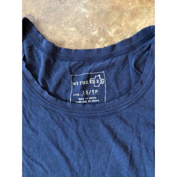 Free People Girlie Greaser Top xs - Picture 6 of 6